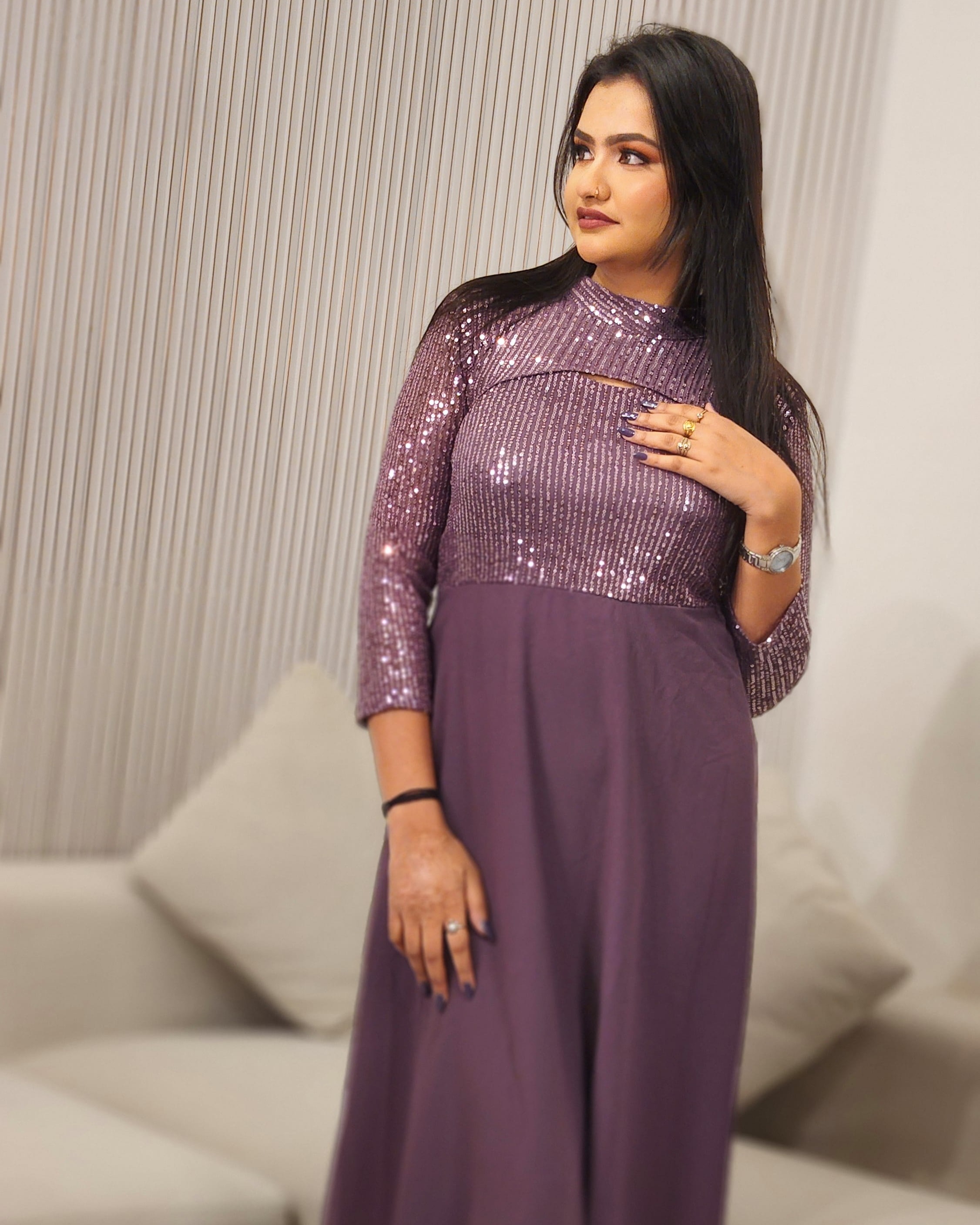 Evening A-Line Dress