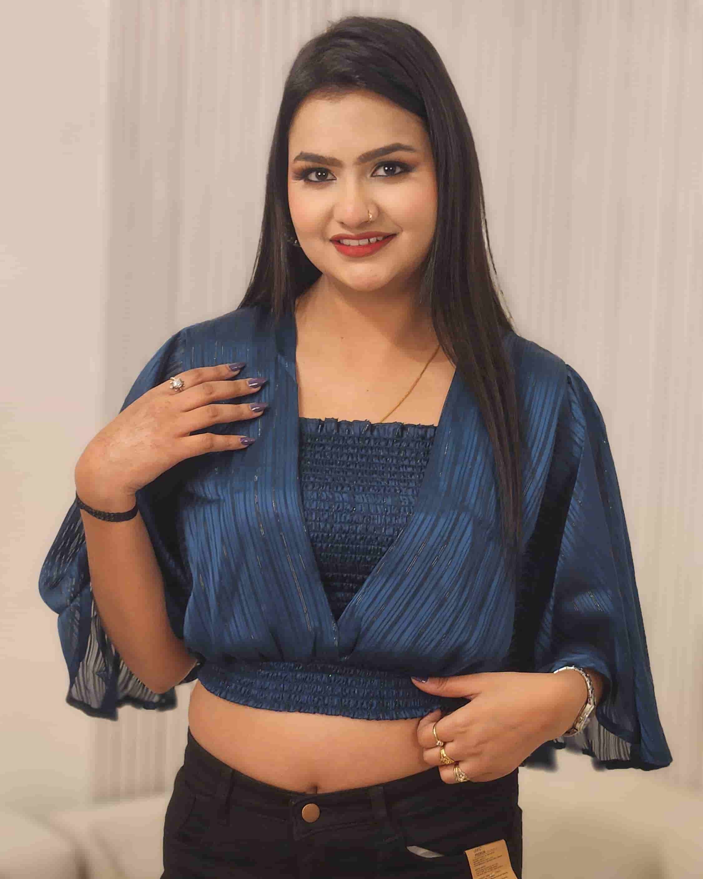 Shrug Style Crop Top