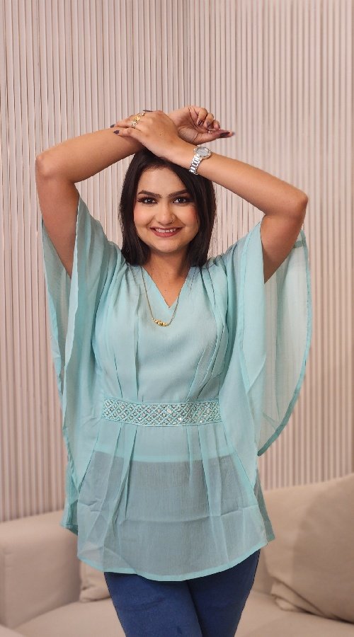 Stylish Georgette Kaftan Top