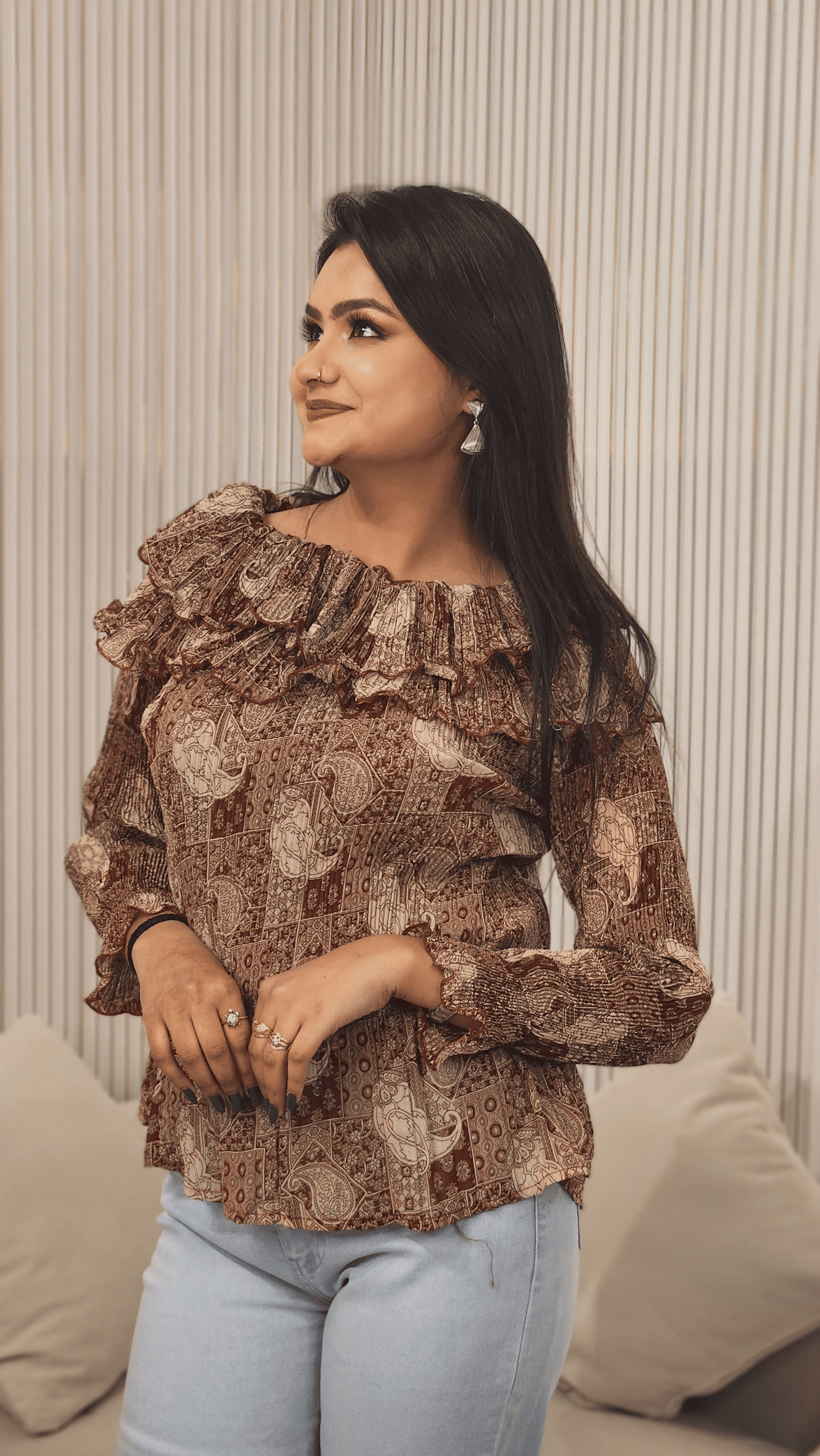 Floral Printed Regular Top