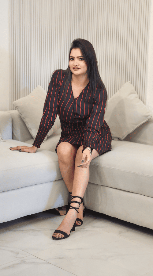 Women’s Nylon Bodycon Knee-Length Dress