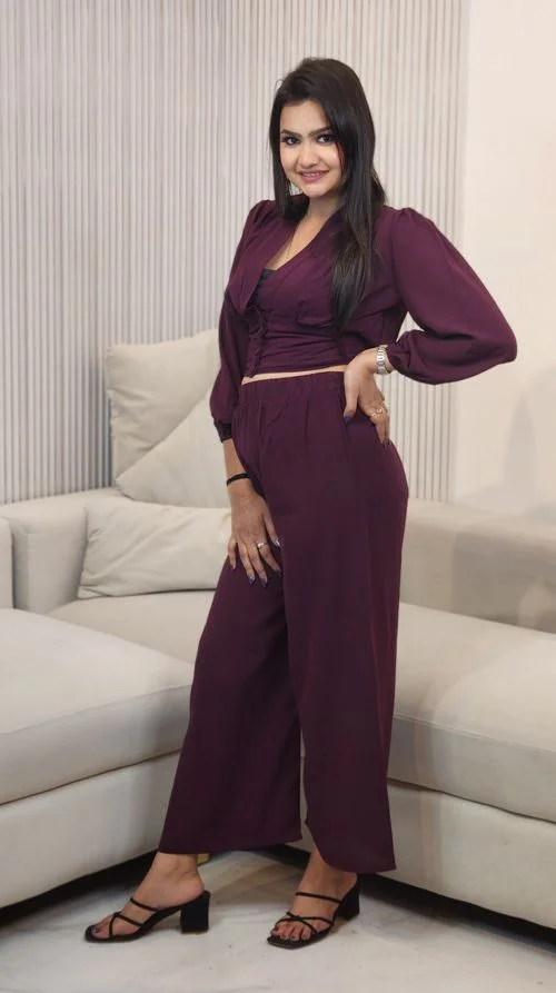 Coat With Trousers  Co-Ord’s