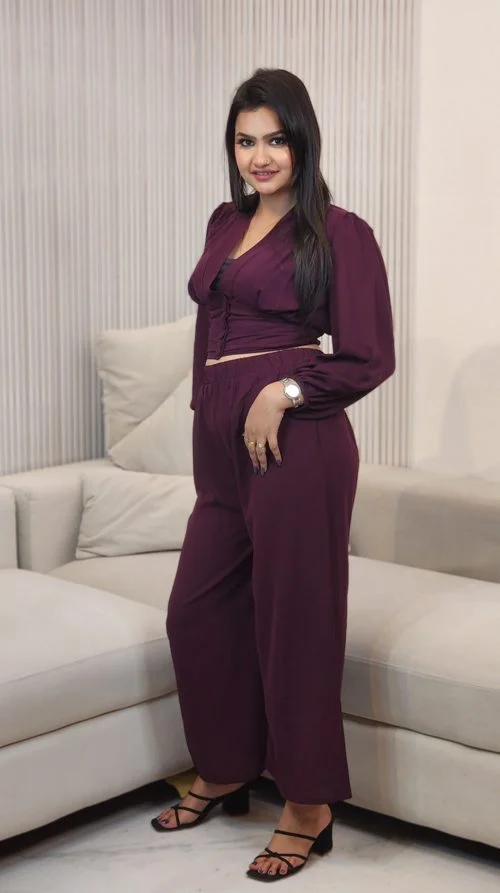 Coat With Trousers  Co-Ord’s