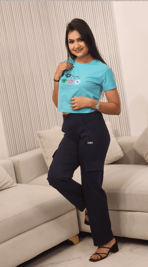 Pure Cotton Crop Top