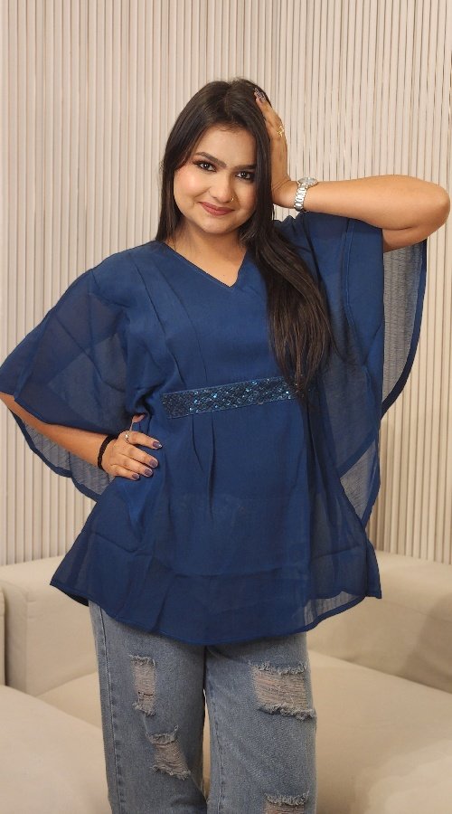 Stylish Georgette Kaftan Top