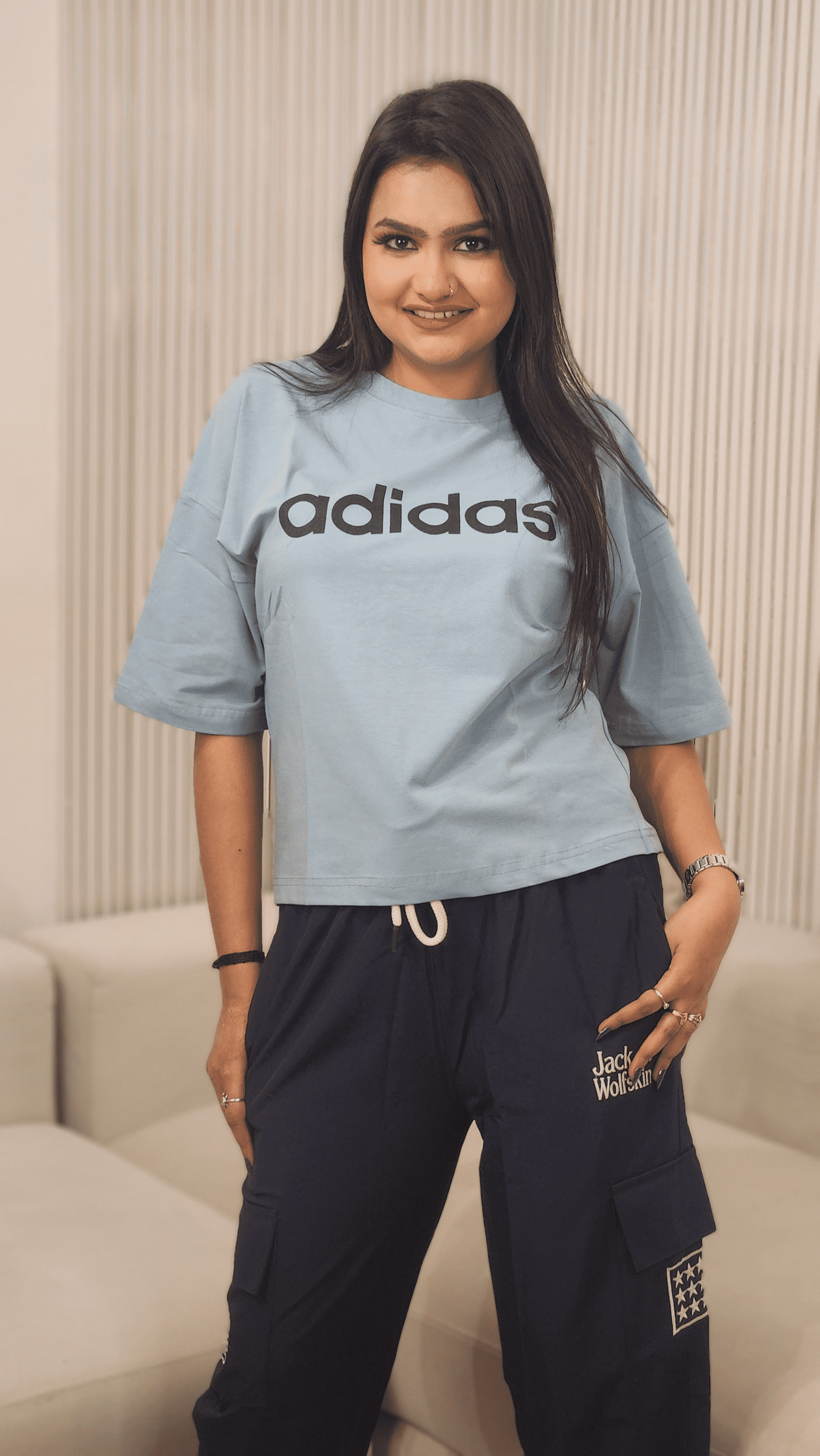 Women Graphic Adidas Printed T-shirt