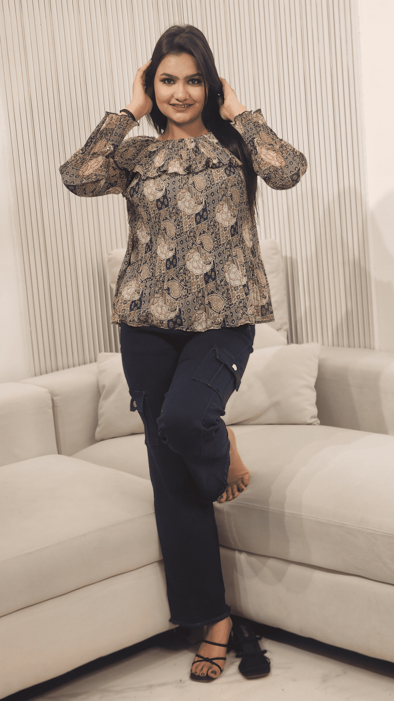 Floral Printed Regular Top