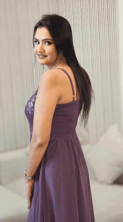 Women Pleated Wrap Maxi Dress