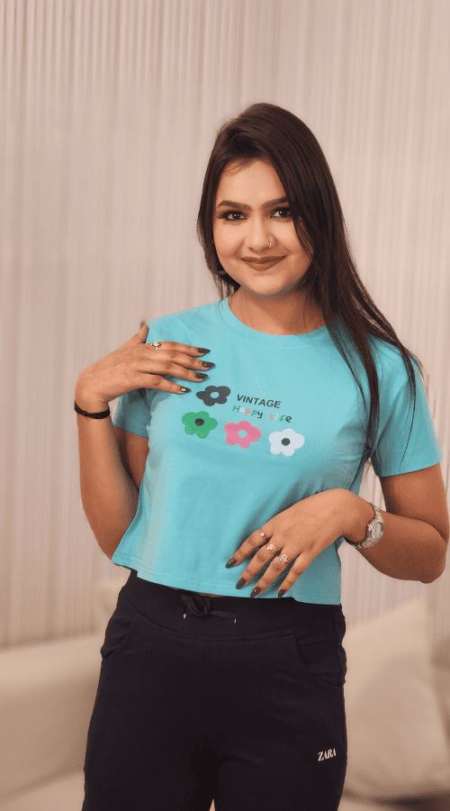 Pure Cotton Crop Top