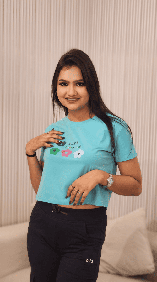 Pure Cotton Crop Top