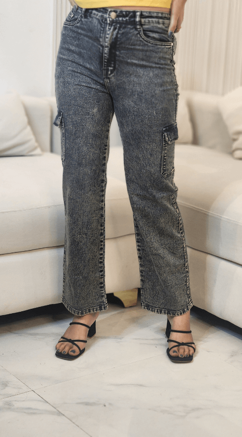 Women Comfort Straight Fit High-Rise Stretchable Jeans