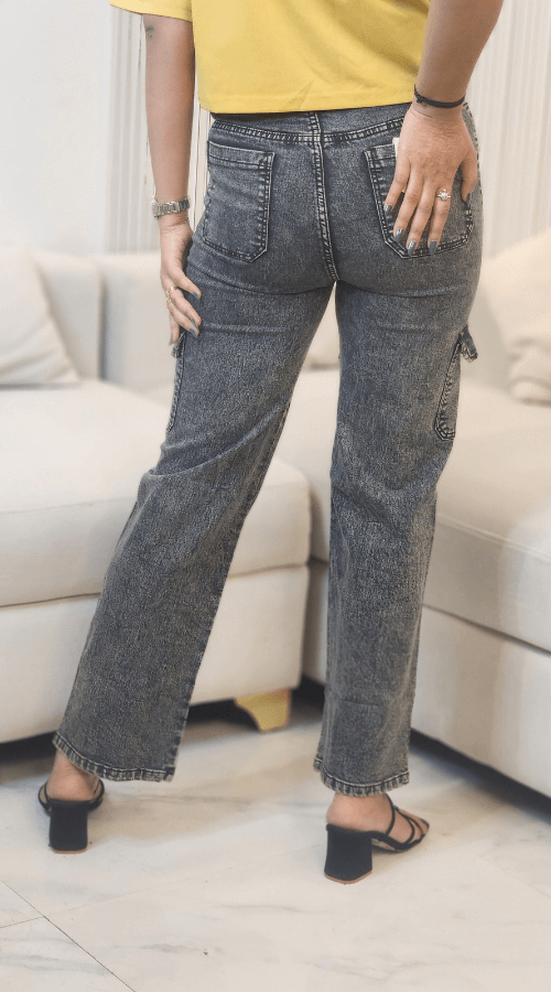 Women Comfort Straight Fit High-Rise Stretchable Jeans