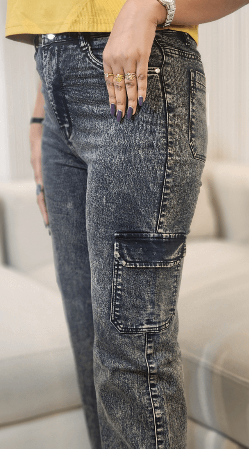 Women Comfort Straight Fit High-Rise Stretchable Jeans