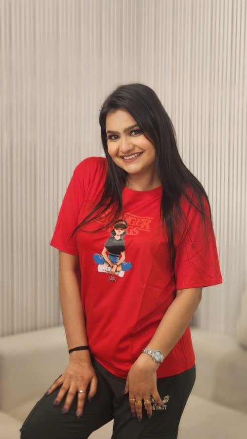 Women Stranger Things Lower Suit Set and T-shirt