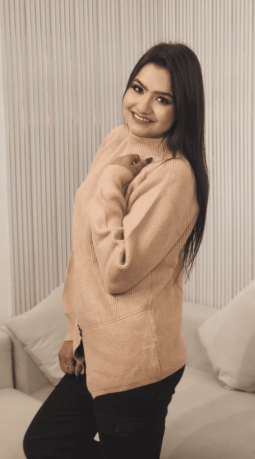 Women Striped Pullover Top