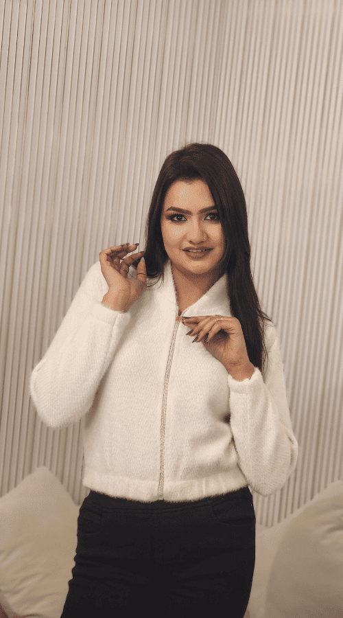 Warm Polyester Crop top